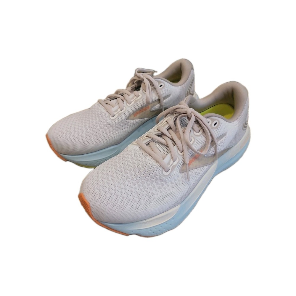Brooks Glycerin 21 Women's Size 11 D Beige Comfort Cushion Lace Up Running Shoes